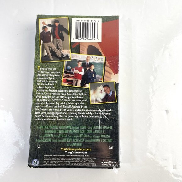 Hounded VHS Walt Disney Channel VHS Home Video Original Movie Tahj Mowry - Picture 6 of 8